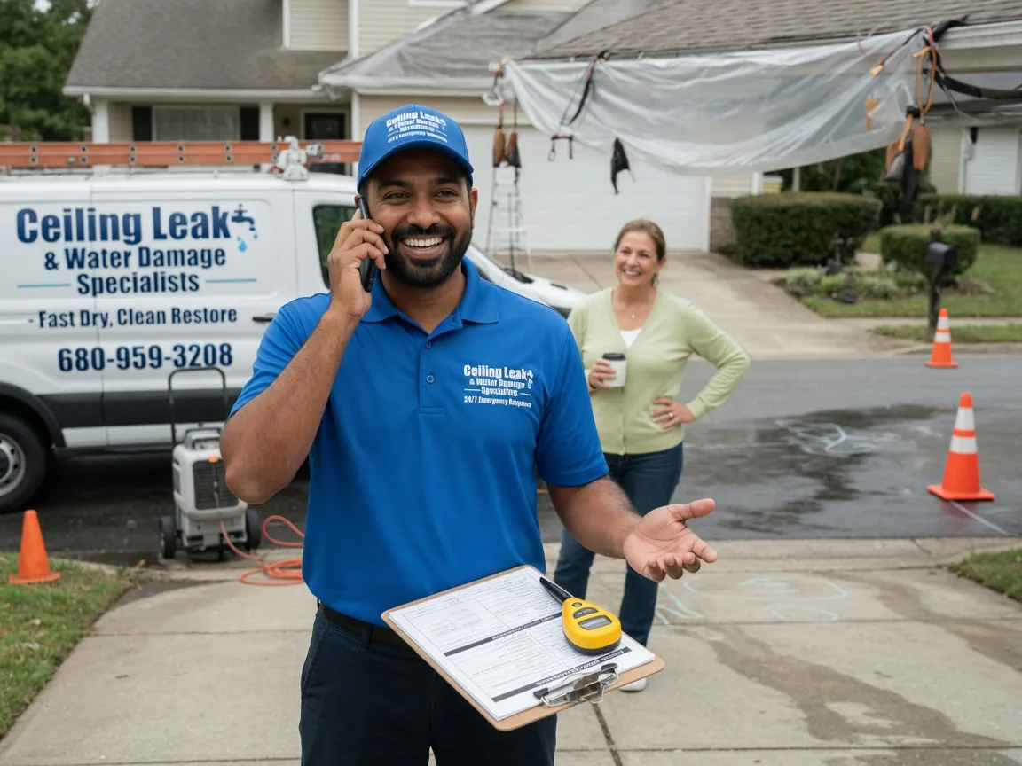 Ceiling Leak Cleanup Jacksonboro, SC FAQs